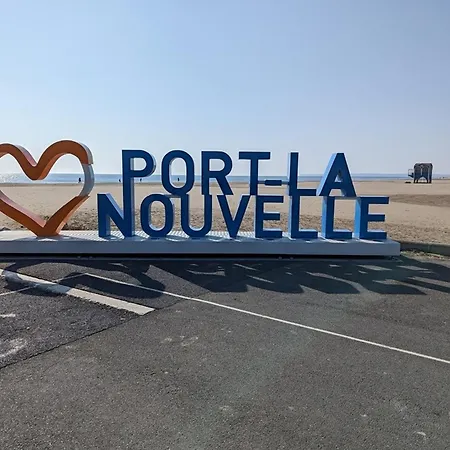 Port-la-Nouvelle : T2 proche plage, terrasse, parking, clim, BBQ, lave-linge, 4 pers, classé 2* - FR-1-797-17 *