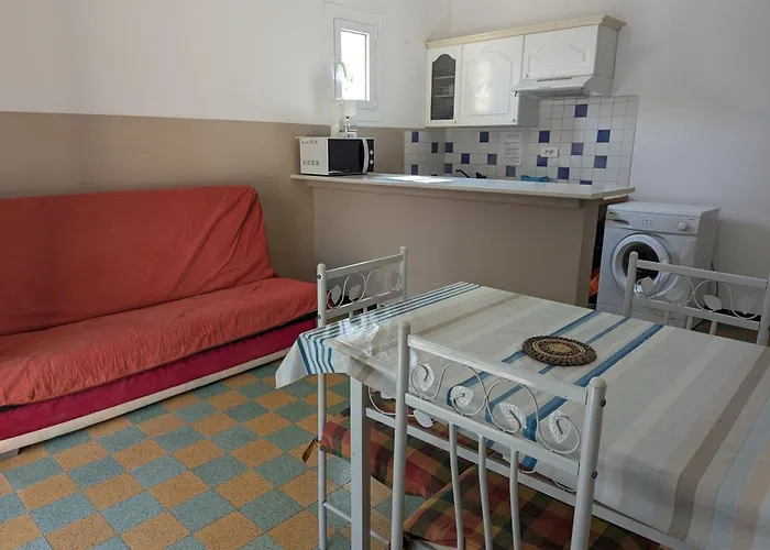 : T2 Proche Plage, Terrasse, Parking, Clim, Bbq, Lave-linge, 4 Pers, Classé 2* - Fr-1-797-17 Apartamento